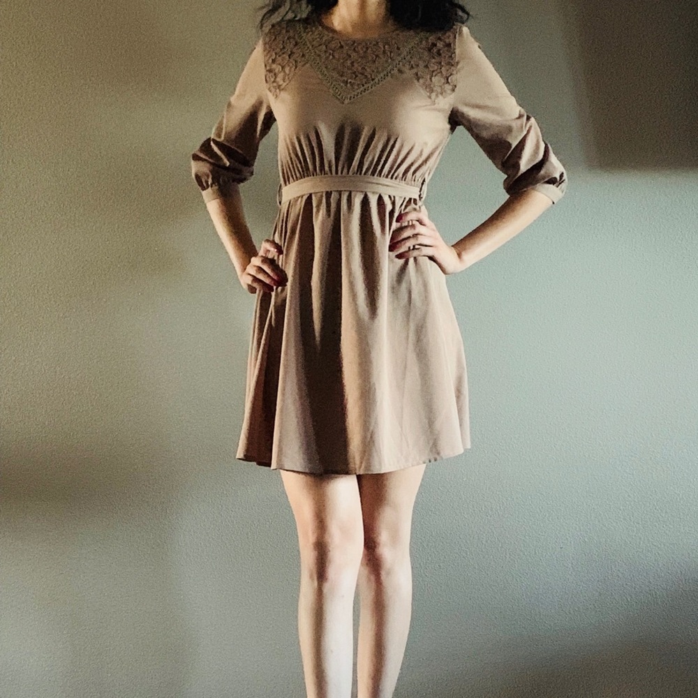 Altar’d State Mocha Dress
